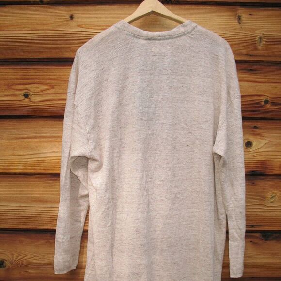 NWT Billy Reid Linen Long Cardigan Sweater - Picture 9 of 13